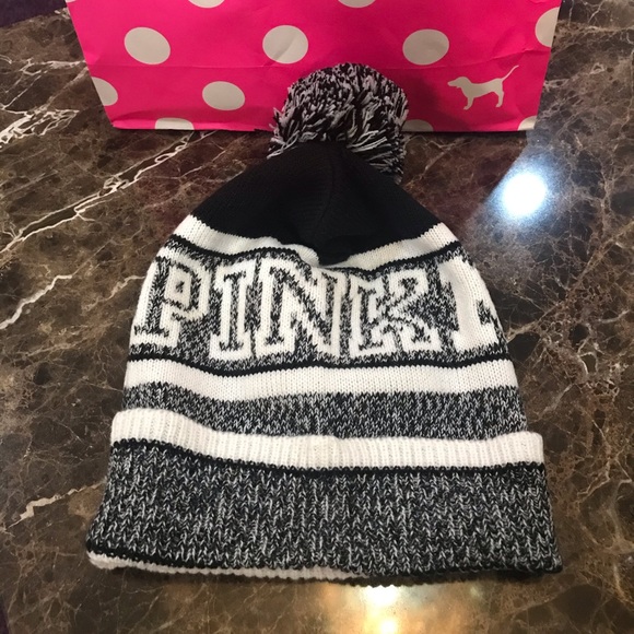 victoria’s Secret pink Accessories - Victoria’s Secret pink beanie Hat.